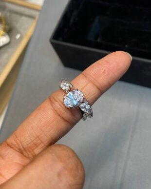 Single Stone 2 in 1 Ring set