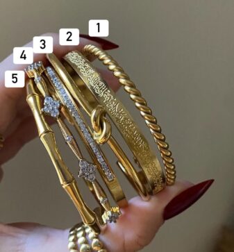 Stainless steel Bracelet  Free Size  color  Guaranteed - 5