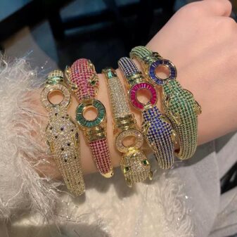 Leo pard 18k Gold Platted 