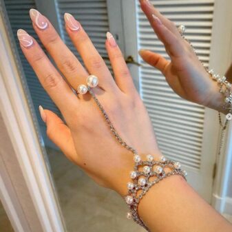 Diamond Cut Hand Chain
